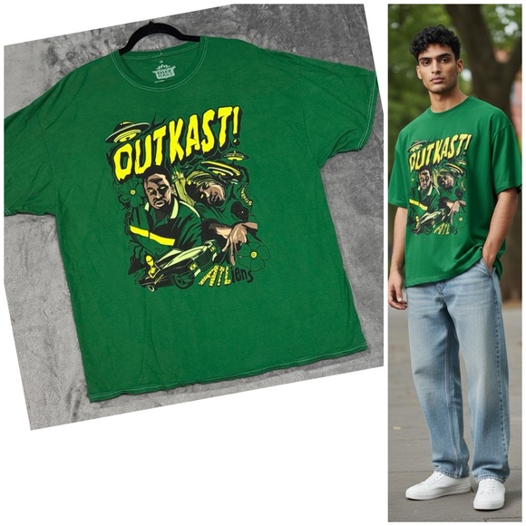 Outkast Other - 90's Old School OUTKAST Men's 100% Cotton T-Shirt Size XL NWOT